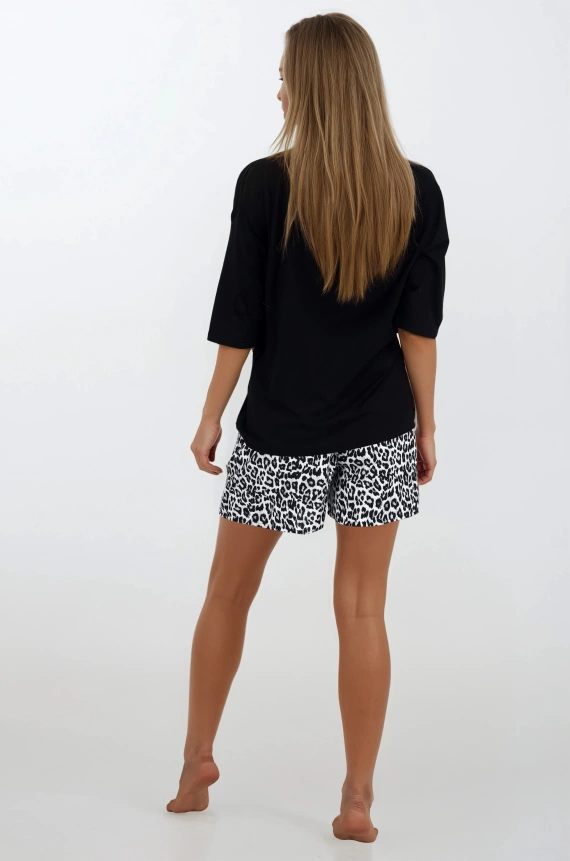 Dámske pyžamo Momenti Per Me značky Wild & Beautiful - viskóza, 3/4 rukáv, šortky