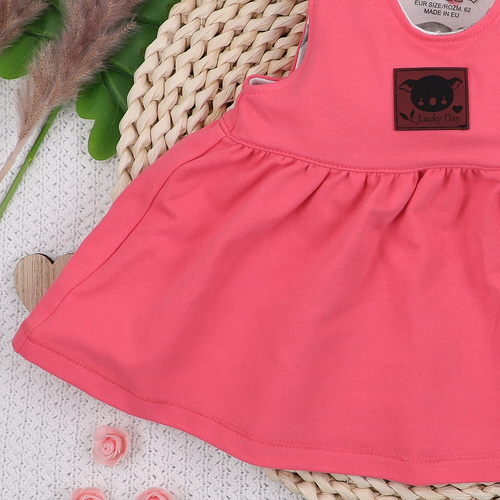 Dojčenské šaty Nini Sweet Koala 95% organická bavlna Poľsko