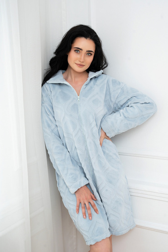 Arena Dámsky župan Italian Fashion - modrý