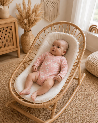Body pre bábätká Mamatti BD16326 ružové bavlnené pre dievčatko