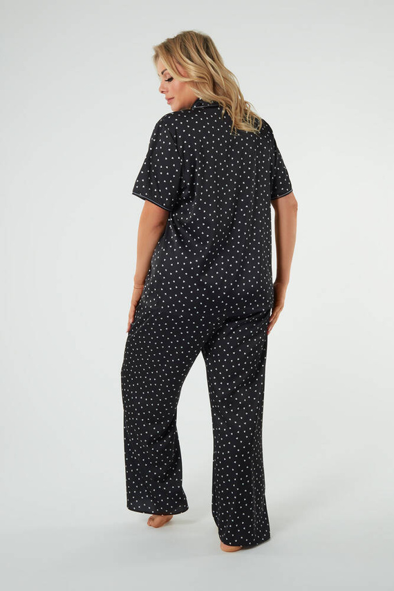 Ria Dámske pyžamo s krátkym rukávom a dlhými nohavicami Italian Fashion - potlač