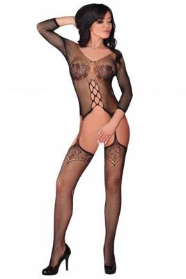 Dalitso LC 17287 Bodystocking body s pančuchami LivCo Corsetti