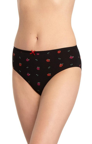 L-122BI-61 Dámske nohavičky Lama 3-pack, bavlna, klasický strih