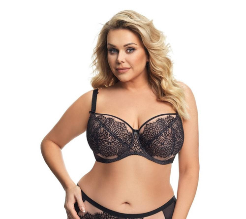 K 677 Ravenna Soft Bras Gorsenia - čierna