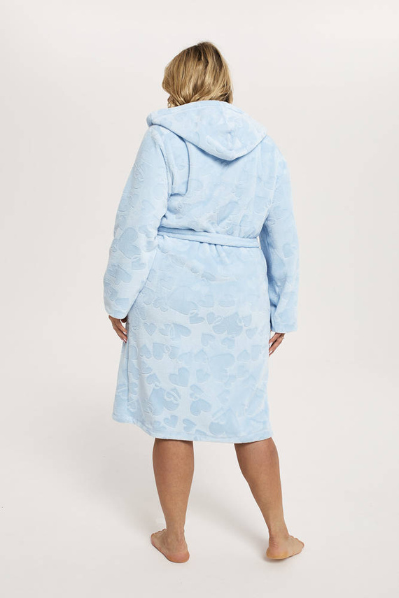 Dámsky župan Misti Italian Fashion - modrý