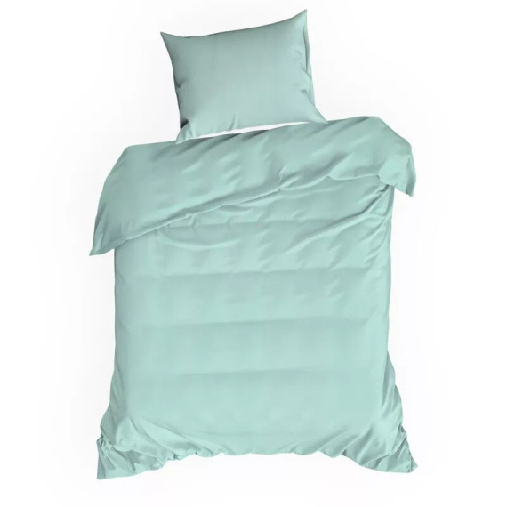 Poťah MI z mikrovlákna Eurofirany, mäkký so zipsom, 100 % polyester, zelený
