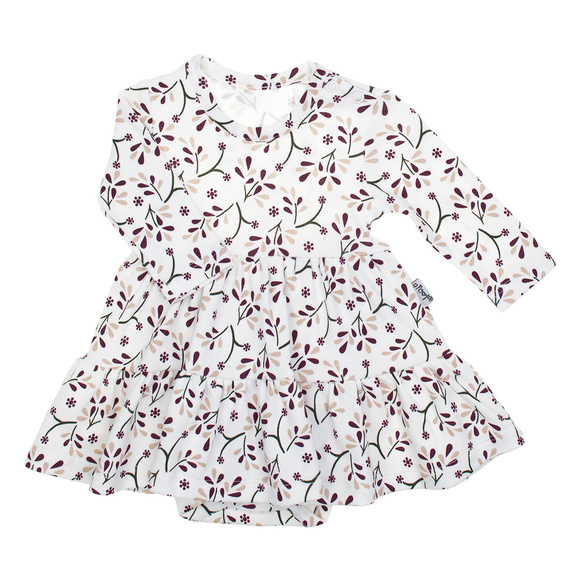 217159 Alisa Nicol šaty - bavlnené, dlhý rukáv, kvetinový vzor