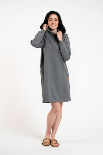 Malmo dámska tunika s dlhým rukávom Talianska móda - ¶r. melange