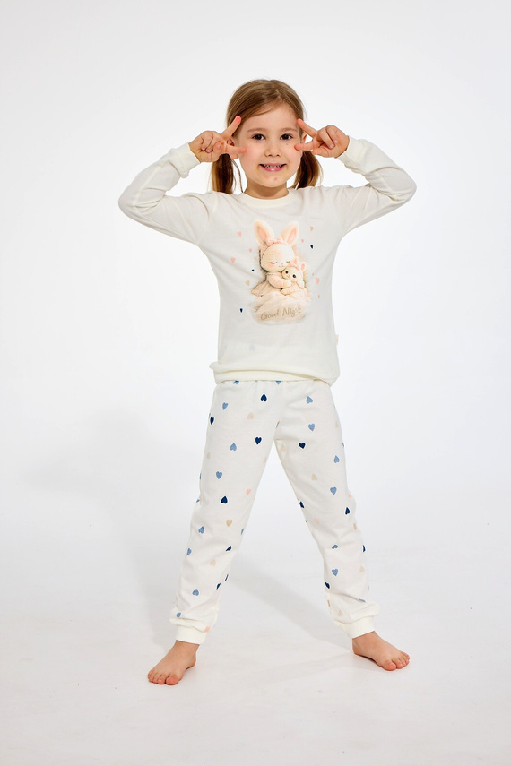 Dievčenské pyžamo Cornette 788/122 Kitty bavlna krátky rukáv šortky