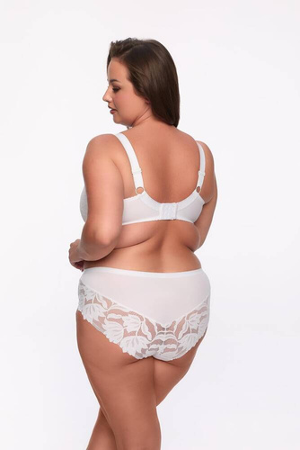 BSM 1134 Keto Polovystužená podprsenka (polomäkká) Maxi Gaia- biela