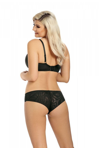 3109 Lupoline-čierna vystužená dojčiaca podprsenka