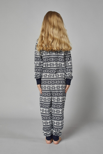 Alaska Detský overal Italian Fashion - námornícka modrá