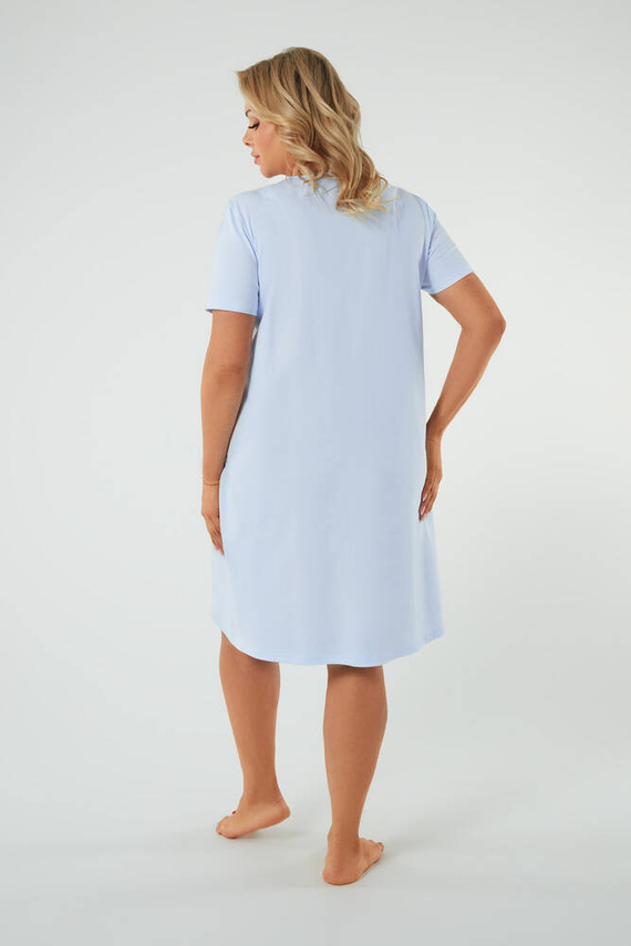 Dámska nočná košeľa a dojčiace šaty Talianska móda - modrá