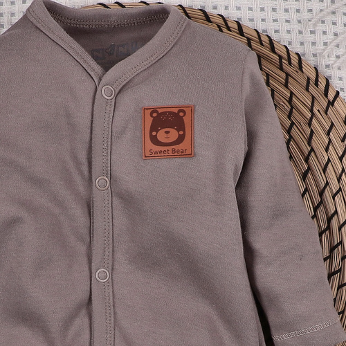 Dojčenský overal Nini Balloon Friends 100% bio bavlna pre novorodenca