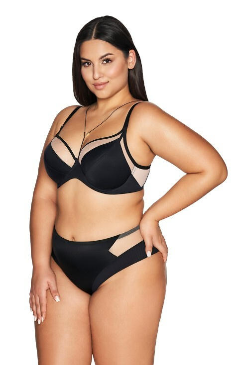 2136 Dámske nohavičky Ava - čierne