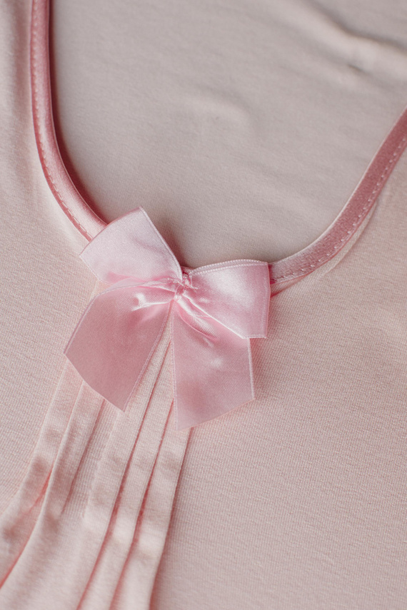 870 Nočná košeľa Visa De Lafense - broskyňová