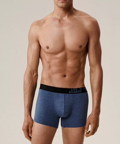 Pánske boxerky 3MH-226/25 green-maroon-blue-cotton, 3-pack, pohodlný strih