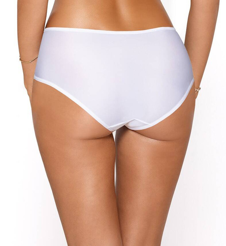Cynthia Dámske nohavičky Paripari s vysokým pásom - biele