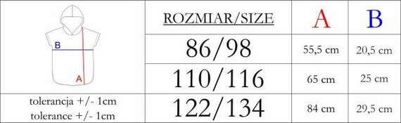Detské pončo Nicol 224390 mušelín 100 % bavlna s kapucňou - biele