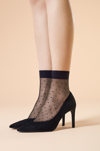 Dámske ponožky Fiore G 1008 Trinity 20 den tenké vzor komfort