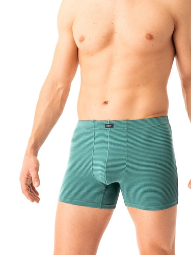 Pánske boxerky Key MXH 328 green - bavlnené, pohodlné a priedušné