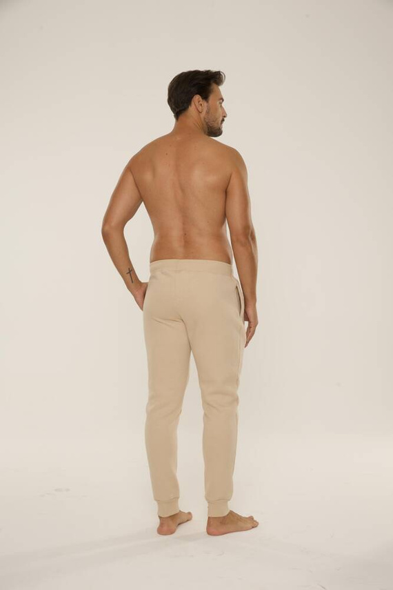 813 Indigo Pánska tepláková súprava De Lafense - piesková