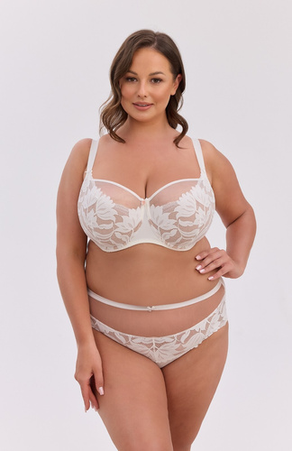 Podprsenka semi soft MAXI Keto BSM 1134 Ecru-Mokka Gaia