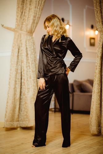 Rawa Dámske pyžamo Kalimo - čierne