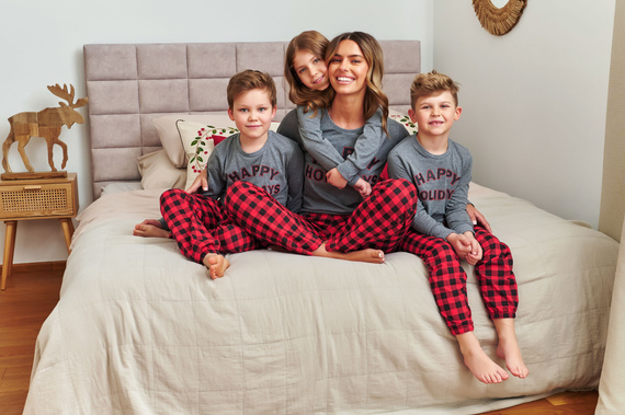 7345 Detské pyžamo Dark Grey Doctor Nap - 100% bavlna