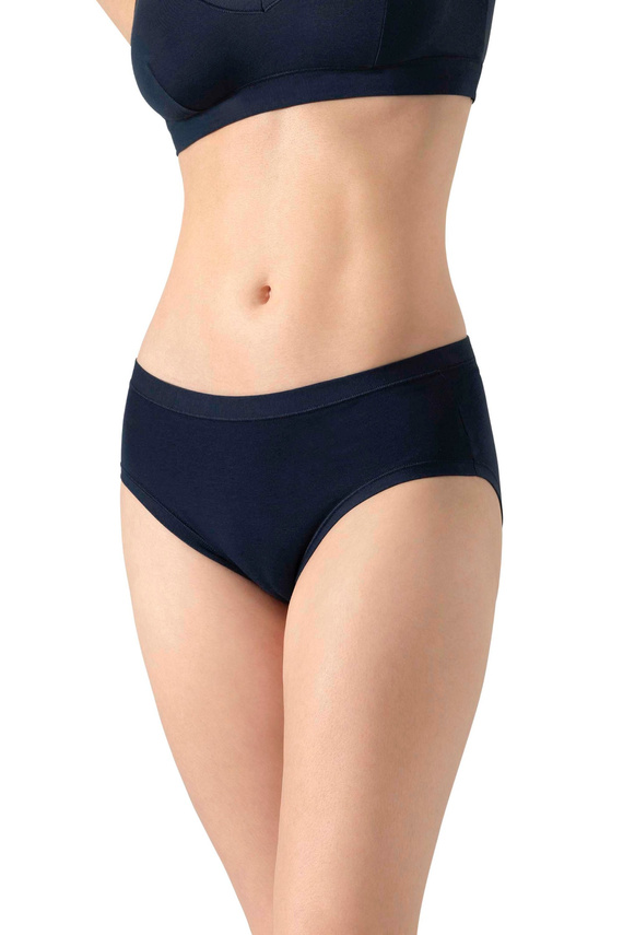 3363 MIDI-1H100 MIDI nohavičky Cotonella 3-pack - bavlnené, pohodlné, klasický strih