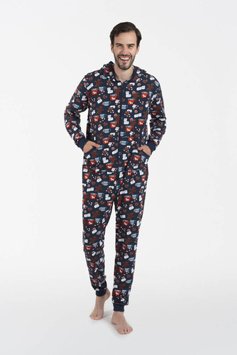 Rojas Italian Fashion pánsky overal - potlač