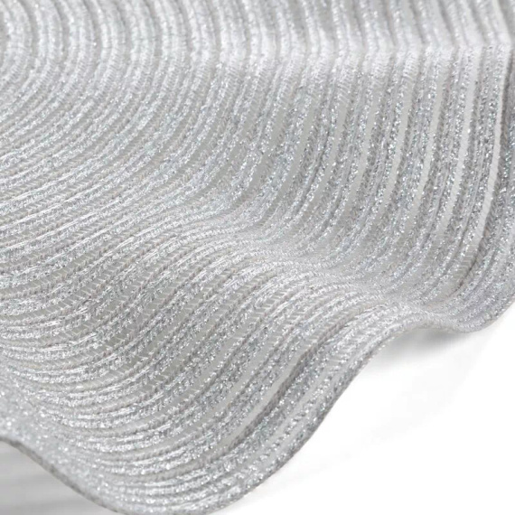 Podložka na stôl Eurofirany elegantná podložka pod taniere glamour June silver