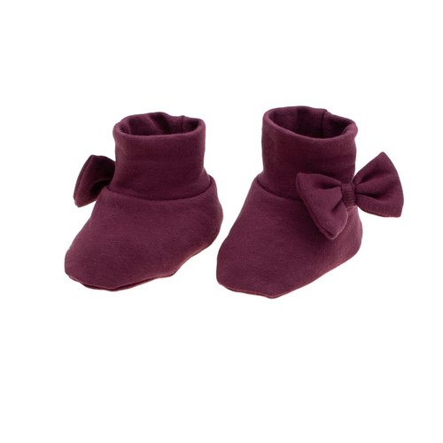 217267 Tepláky Alisa Nicol - bordové s mašľou