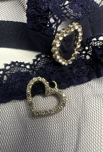 Belissana Set Blue Passion blue - elegantný set spodného prádla pre ženy