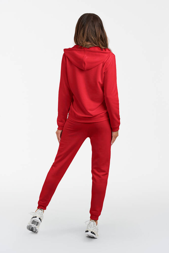 Roma Dámska mikina s kapucňou Italian Fashion - červená