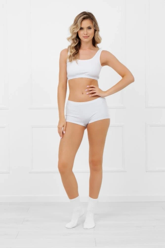 Dámske boxerky Lotte Italian Fashion white - bavlnené, pohodlné a elastické