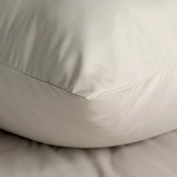 Poťah MI z mikrovlákna Eurofirany, mäkký so zipsom, 100 % polyester, béžový