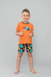 Chlapčenské pyžamo oranžové
