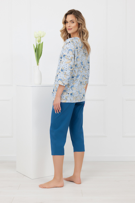 Dámske pyžamo Celozja Italian Fashion 100% bavlna 3/4 rukáv 3/4 nohavice