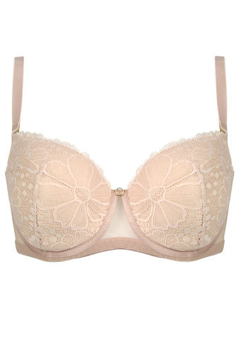 19230 Julia Mediolano Full Cup Bra beige - plné košíčky, pohodlie a elegancia