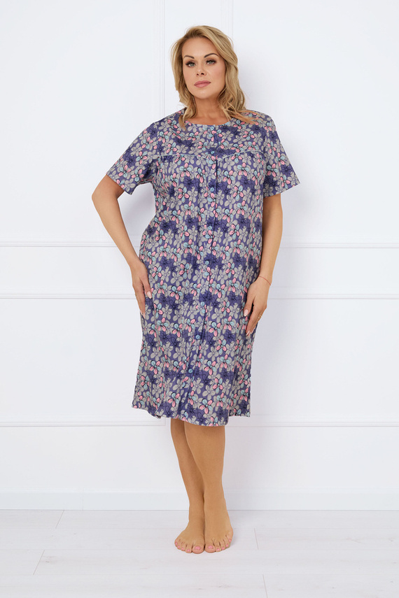 Nočná košeľa Bonaria, krátky rukáv Talianska móda - potlač