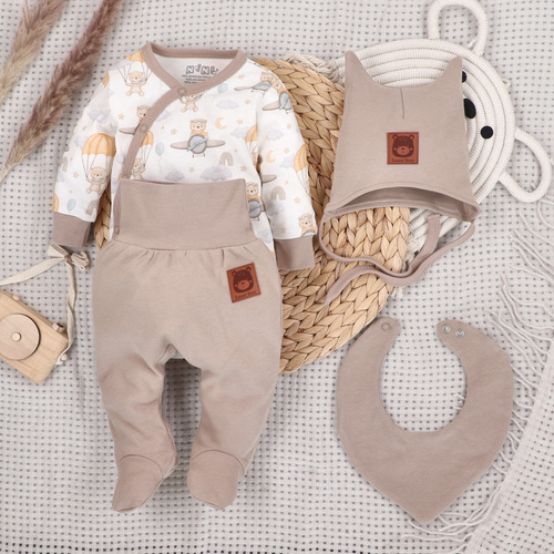 ABK-0044 Detská súprava Sky Journey z organickej bavlny Nini