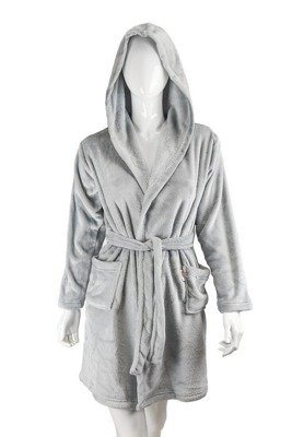 378 Detský župan Junior Soft Forex - sivý