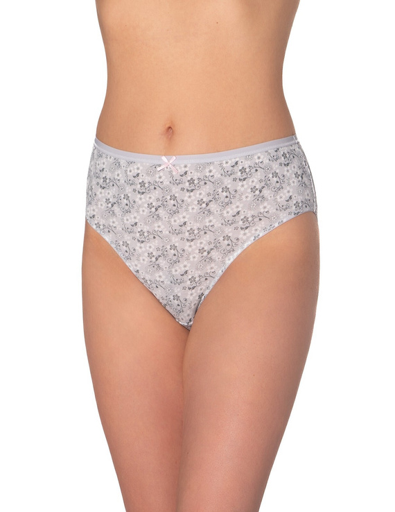 Dámske nohavičky L-120BI-96 Lama sivá grafitová bavlna, 3 balenia, pohodlné a klasické