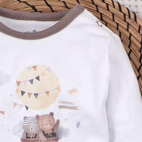 Body Nini 100% Balloon Friends organická bavlna, vyrobené v Poľsku