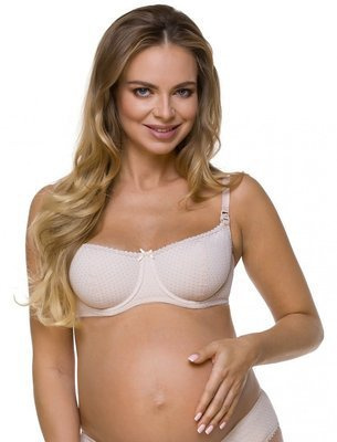 1381 Podprsenka na dojčenie Lupoline - béžová
