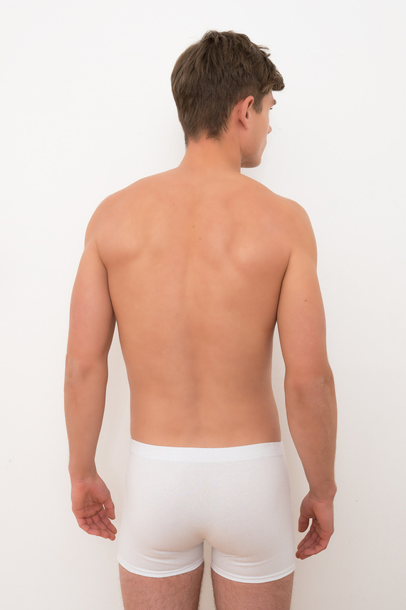 Apollo pánske boxerky Italian Fashion - biele