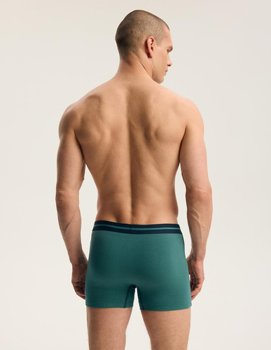 Pánske boxerky Henderson 45468 Find-Pak bavlnené so širokou gumou a logom