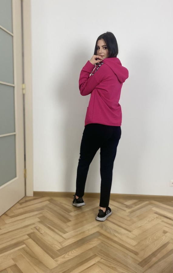 496 Dámske tepláky Just Forex - amarant