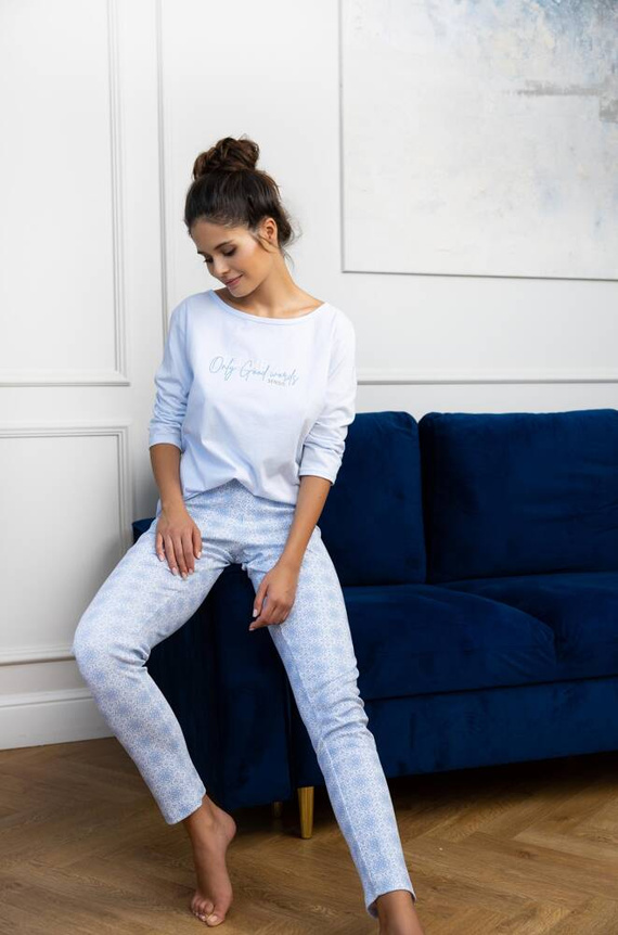 Dámske pyžamo Marina Sensis - modré